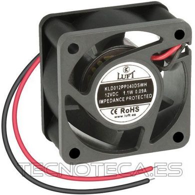 VEN003. Ventilador 40x40x20 12VDC