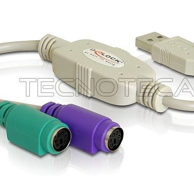 Adaptador de USB a dos PS2 activo