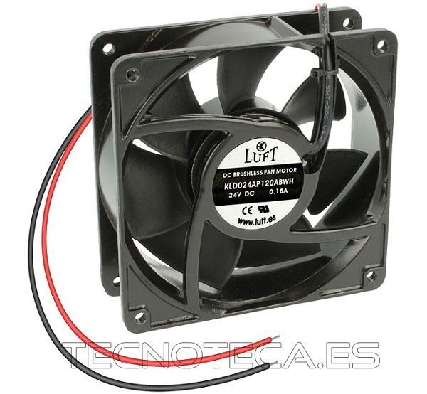 VEN041. Ventilador 120x120x38 24VDC