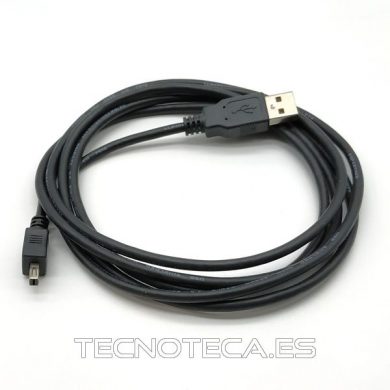 C48066. Conexion USB A a TIPO MINI (M/M) 8PINS