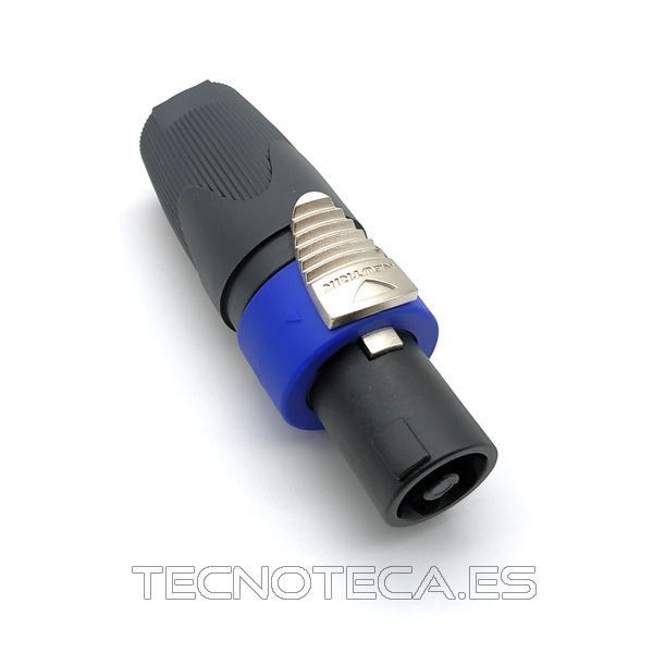 NL4FX. Conector Speakon hembra aereo en negro - Imagen 2