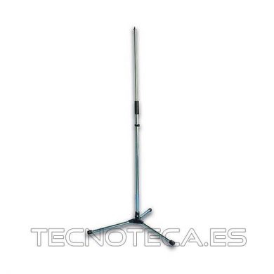 MICS3. Soporte de suelo de microfono cromado