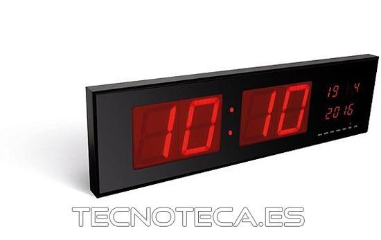 WC208. Reloj mural con fecha grande