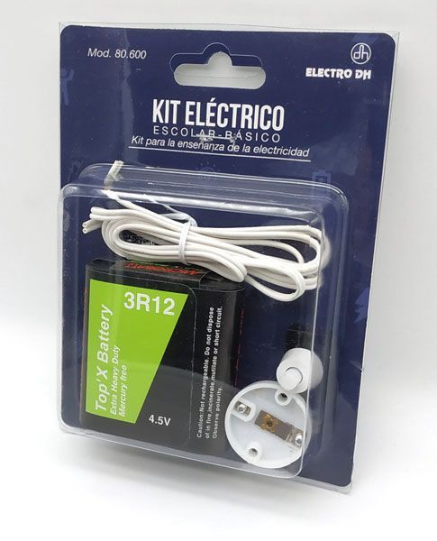 Kit electrico escolar con lampara interruptor. 80.600 - Imagen 2