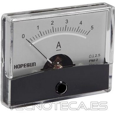 AVM6030. Voltimetro de panel analogico 30VDC