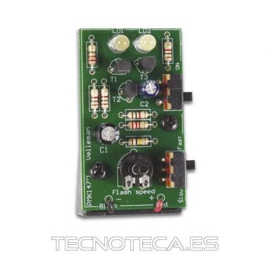 WSL147. ESTROBOSCOPIO CON 2 LEDS BLANCOS