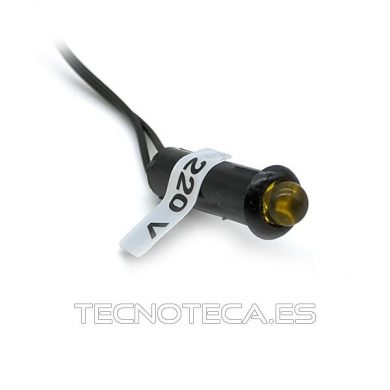 PILOTO LED C/CABLE 220V CA AMARILLO (12.727/5/A)