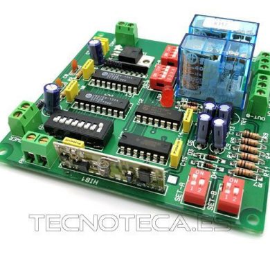 TL-27. CEBEK Receptor telemando dos canales RF 12VDC