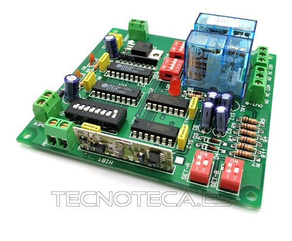 TL-27. CEBEK Receptor telemando dos canales RF 12VDC