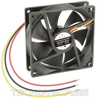 VEN028. Ventilador 92x92x25 24VDC, 3 cables