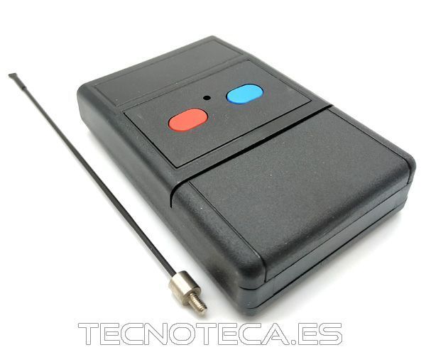 TL-14. CEBEK Emisor de telemando RF 2 canales 300 metros
