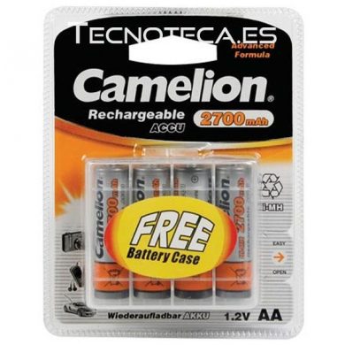 Pila recargable NI-MH AA 2,7Ah. HR6C/27B