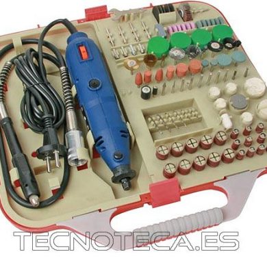 VTHD05. Kit de taladro de mano mini con accesorios
