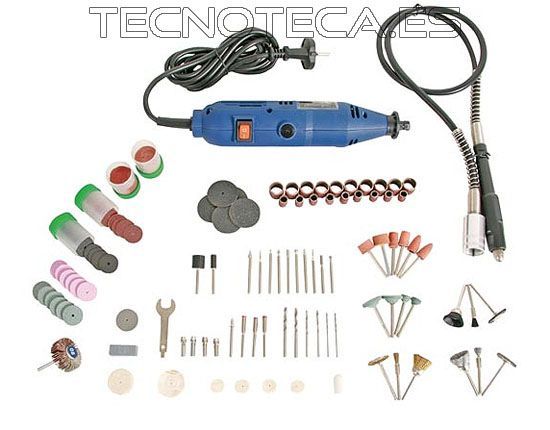VTHD05. Kit de taladro de mano mini con accesorios - Imagen 2