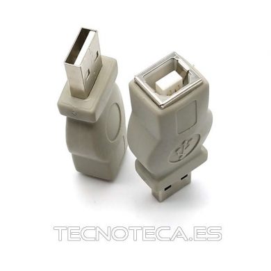 SCHCO085. Adaptador USB A M a USB B H