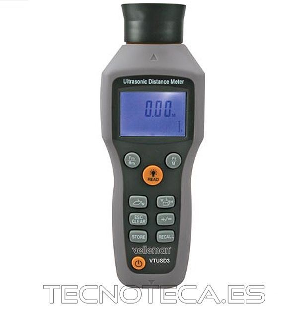 VTUSD3. Medidor de distancia por ultrasonido