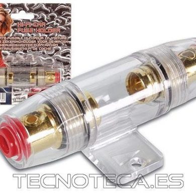 CHA001. Portafusible transparente alta intensidad ORO