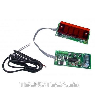 I-86. CEBEK Termostato digital 12/24VDC -20ºC a 100ºC