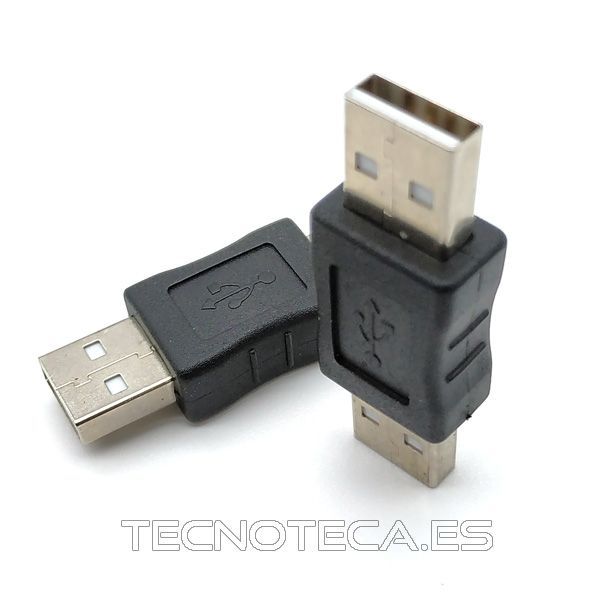 65011. Adaptador USB A M a USB A M