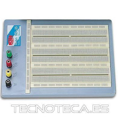 SD35N. Placa de prueba de 2.420 contactos sin soldadura