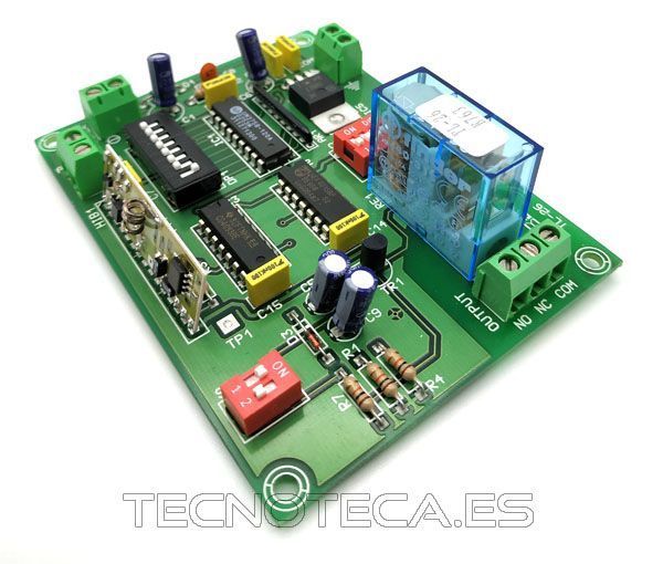 TL-26. CEBEK Receptor telemando de RF 1 canal a 12VDC