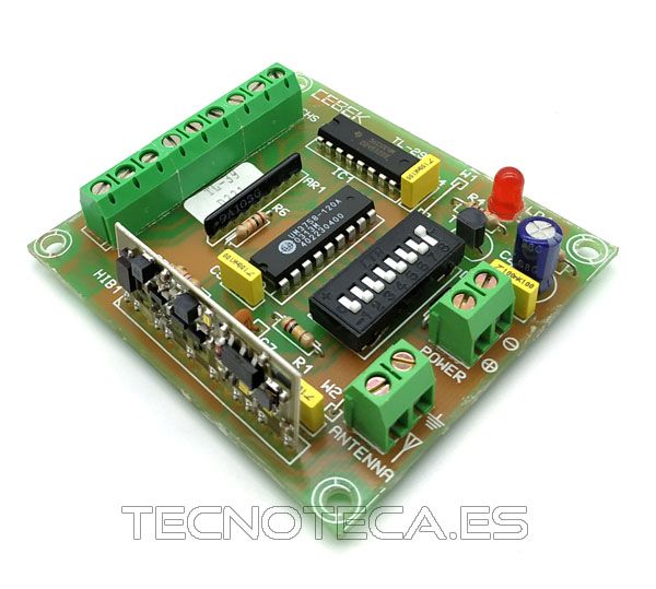 TL-39. CEBEK Emisor telemando RF 8 canales 300m
