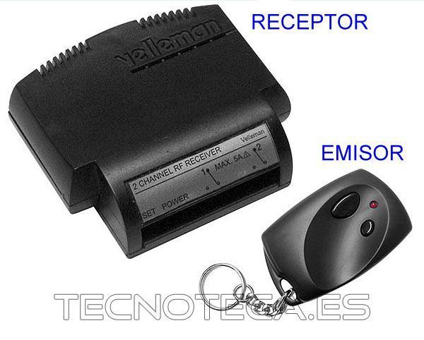 VM130. Control remoto dos canales receptor y mando