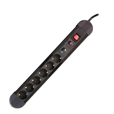 36.256. Base múltiple de 6 tomas interruptor de 1,5m