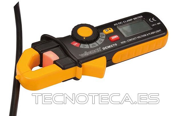 DCM270. Pinza amperimetrica detectora fugas AC/DC - Imagen 2