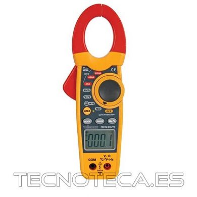 DCM267N. Pinza amperimetrica AC y multimetro