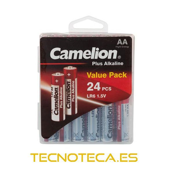PILA ALCALINA AA CAJA DE 24 UNIDADES