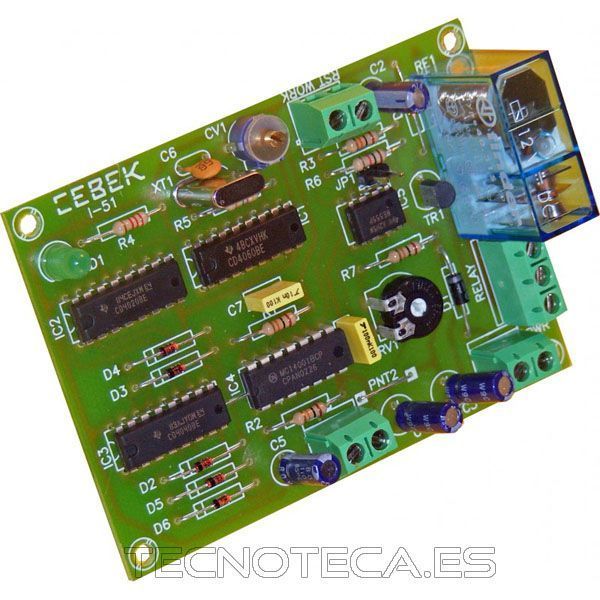 I-51. CEBEK Programador de ciclo diario a 12VDC