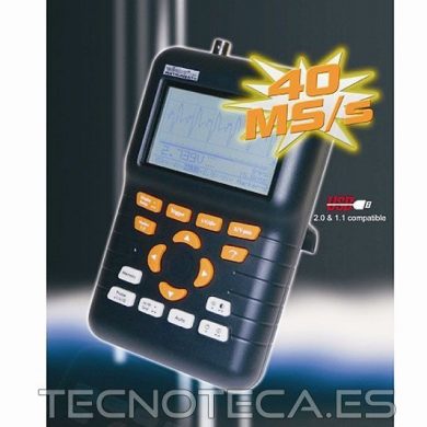HPS50. Osciloscopio digital manual LCD