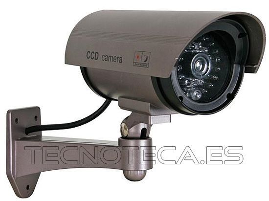 CAMD7N. Cámara falsa con LED e IR