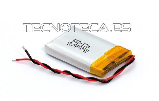 BAT520. Bateria LITIO 180mAh 3,7V 20x30x5mm