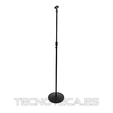 MICS4. Soporte pie de suelo de microfono en negro