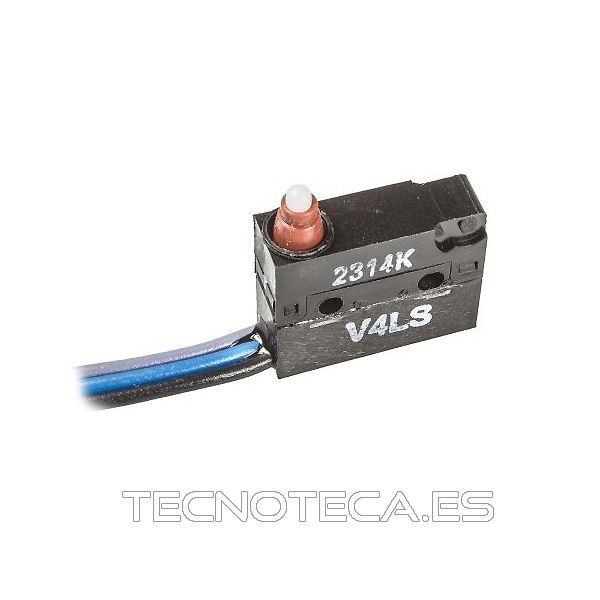V4LS. Microinterruptor con cable acción resorte