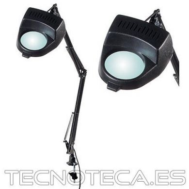 VTLAMP9. Lámpara lupa 3 dioptrías 60W negro