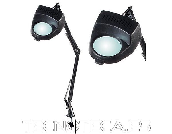 VTLAMP9. Lámpara lupa 3 dioptrías 60W negro
