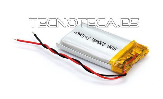 BAT521. Bateria LITIO 0,28Ah 3,7V 20x35x5mm