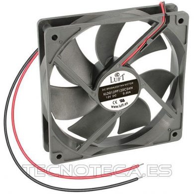 VEN015. Ventilador 120x120x25 12VDC