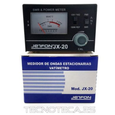 JX-20. Medidor de estacionarias y potencia ROE