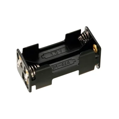 BH443D. Portapilas para 4 pilas AAA R03 terminal