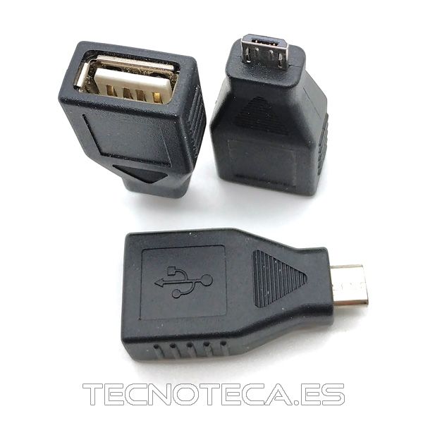 65296. Adaptador USB MICRO B a USB A H