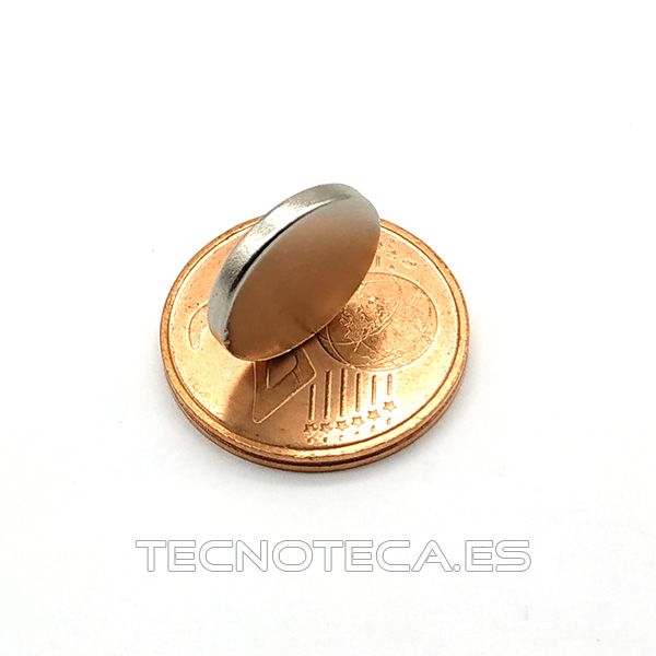 IMAN DE NEODIMIO DE 12X2 mm