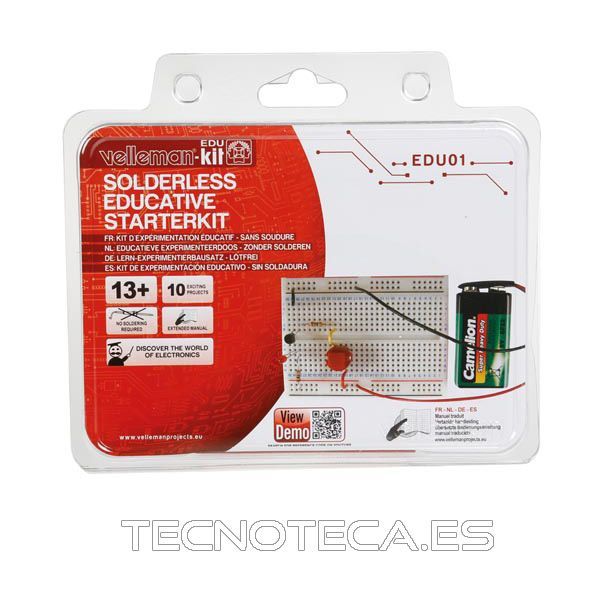KIT de experimentacion sin soldadura. EDU01