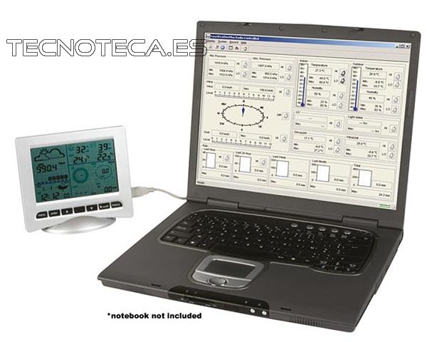 WS3080. Estacion metereologica con transmision solar y PC - Imagen 3