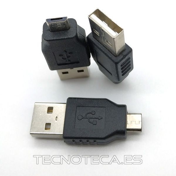 65036. Adaptador MICRO USB B M a USB A M