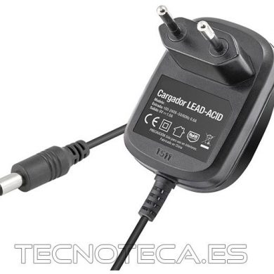 CAR011. Cargador baterias plomo 12V 1A