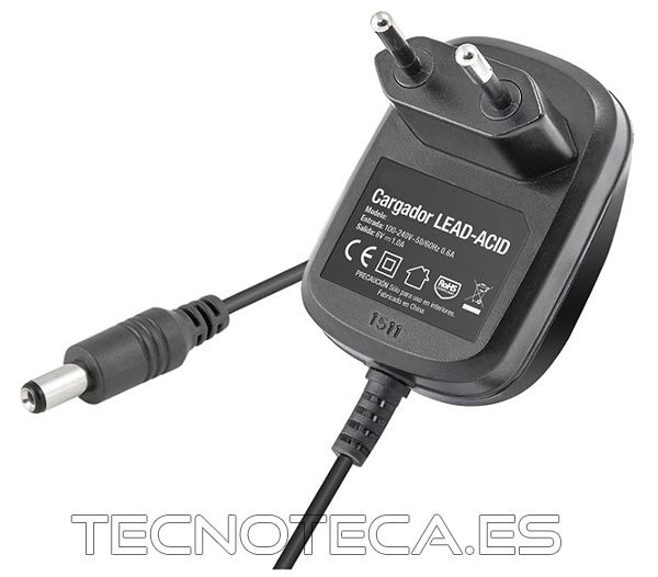 CAR011. Cargador baterias plomo 12V 1A